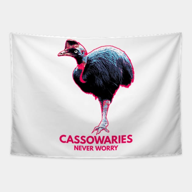 Be A Cassowary Because Tapestry by Worldengine