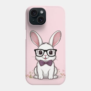 Nerdy Bunny Phone Case