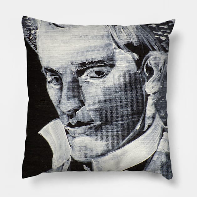 LORD ALFRED DOUGLAS  portrait.5 Pillow by lautir