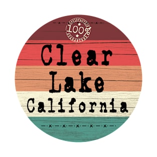 Clear Lake California retro T-Shirt