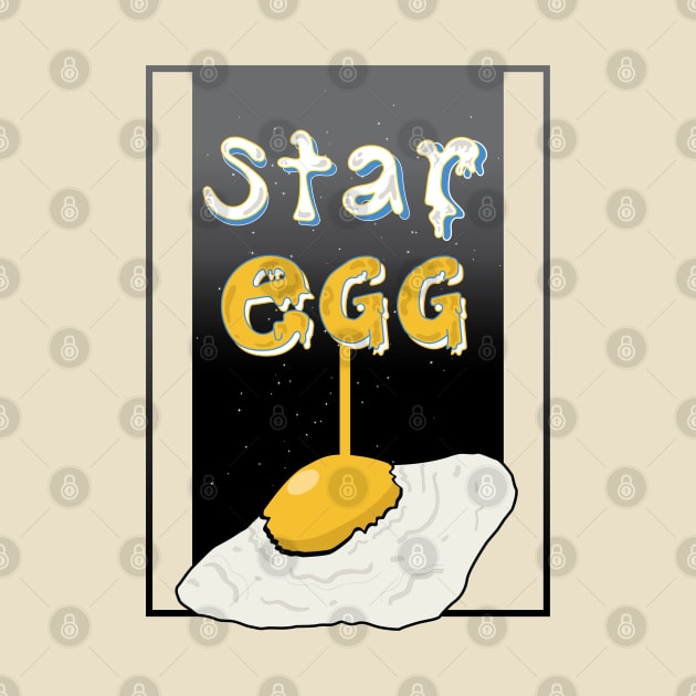 Fried egg in the galaxy/ Star egg/ Fried egg in the universe by RiiKDes