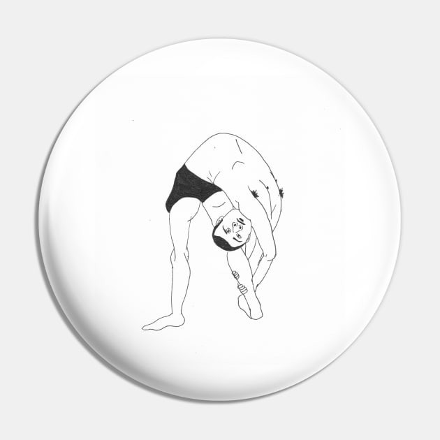 Rubber Boy Pin by ThePencilSharpener