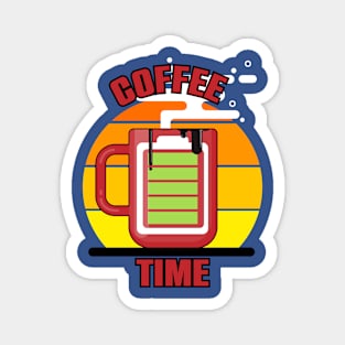 coffee time Magnet