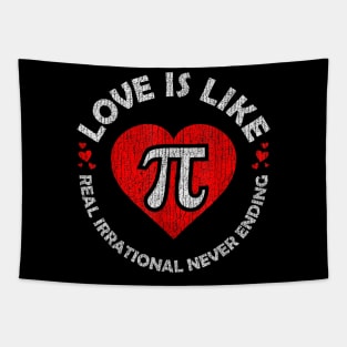 Love Pi Day 314 Symbol Math Teacher Student Geek Nerd Gifts Tapestry