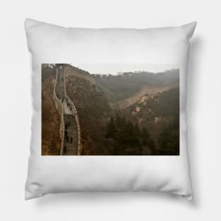 The Great Wall Of China At Badaling - 7 © Pillow