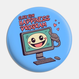 Click for Happiness Program Pin