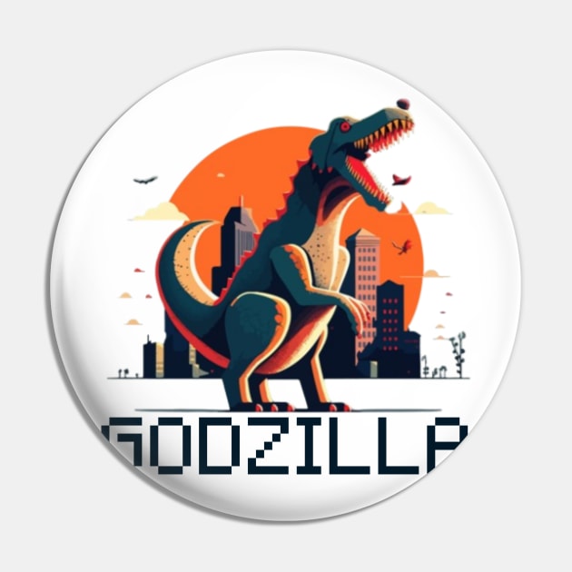 i love godzilla Pin by ElRyan