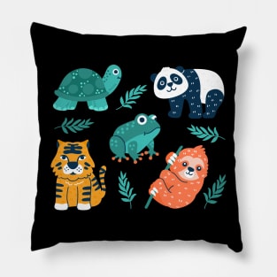 Tropical Animal Pillow