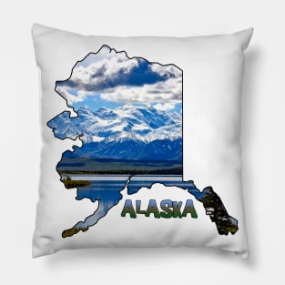 Alaska (Denali National Park) Pillow