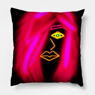 Crazy Girl Pillow