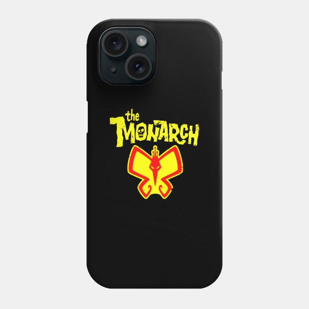 The Monarch (Black Print) Phone Case by Nerdology