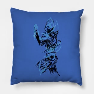 Martial Arts - Dynamic Sketch Pillow