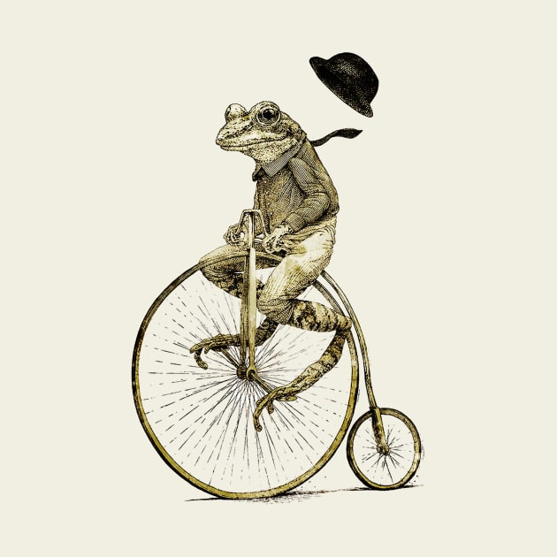 The Penny Farthing Frog by The Blue Box