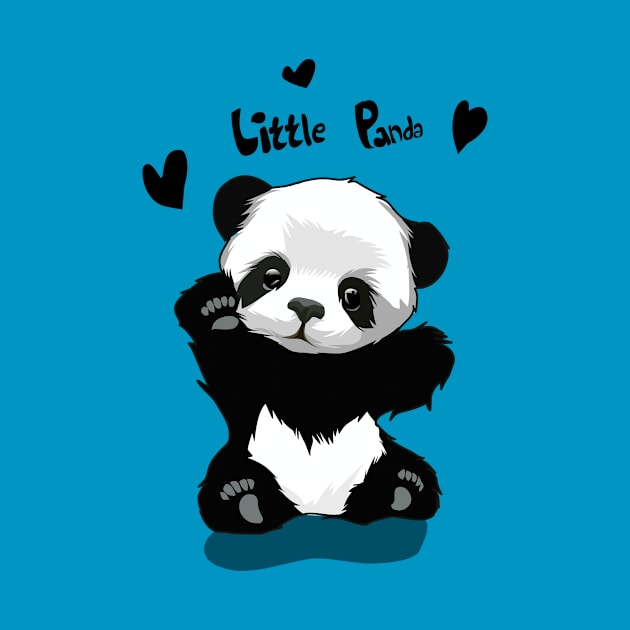 Little panda bear by Fadmel