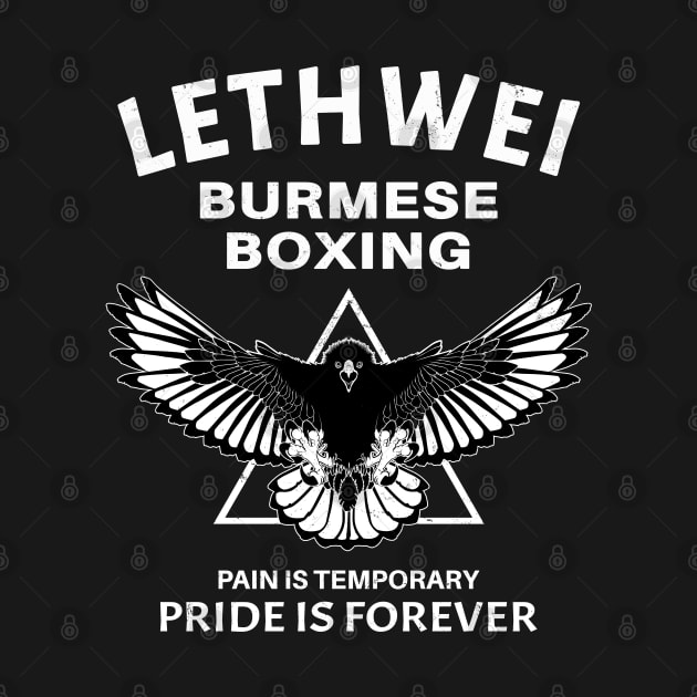 Lethwei Eagle by NicGrayTees