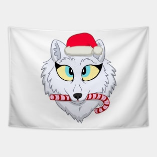 Snow Fox Tapestry