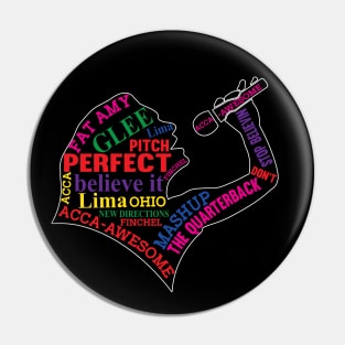 Glee Pitch Perfect Sing Your Heart Out Pin