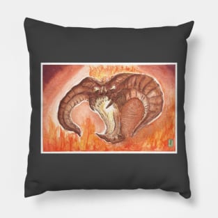 Flame of Udun Pillow