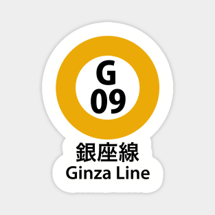 Tokyo Ginza Line Magnet