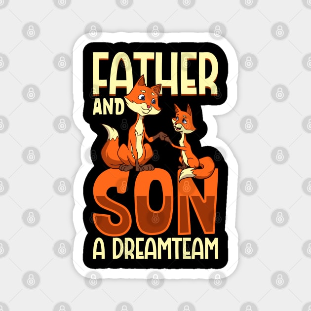 The dreamteam - father and son Magnet by Modern Medieval Design