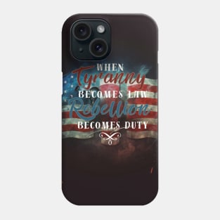 Tyranny-Flames Phone Case