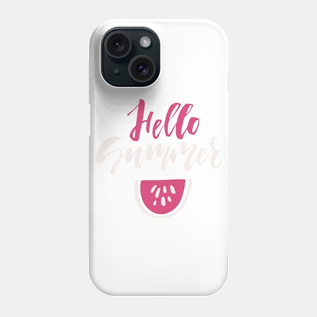 hello summer Phone Case by Favete