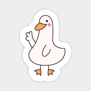 Peace out - goose Magnet