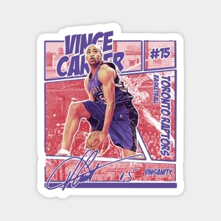 Vince Carter // Retro Classic Comic Magnet