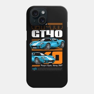 Iconic GT40 Exotic Car Phone Case