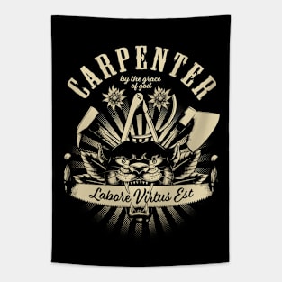 Carpenter Logo Patch Tapestry