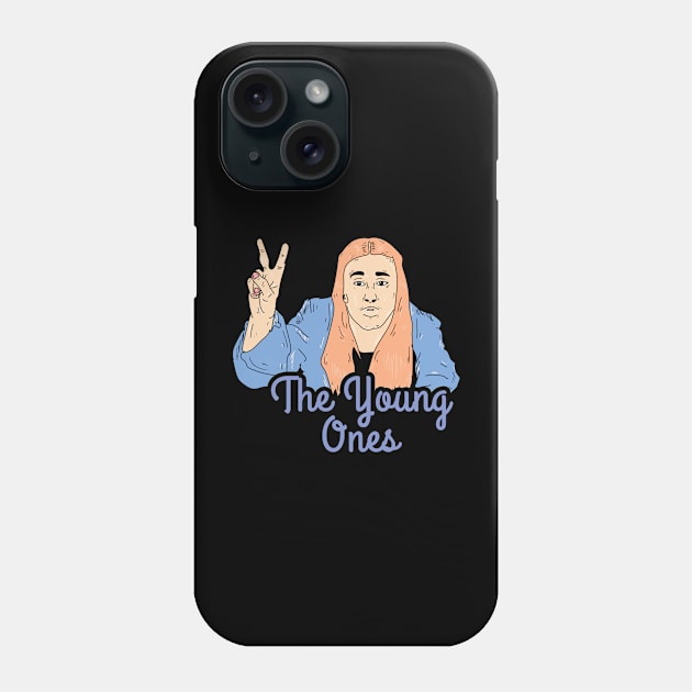 Peace Finger // The Young Ones Phone Case by Now and Forever