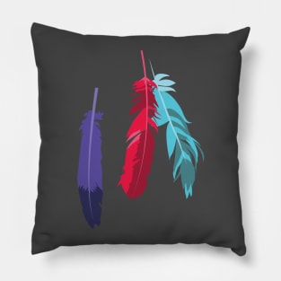 Indie feathers Pillow