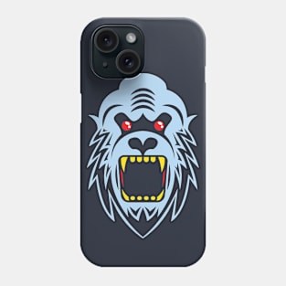 Angry Yeti Face Phone Case