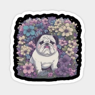 Bulldog Boldness - Strong and Stubborn Charm Magnet