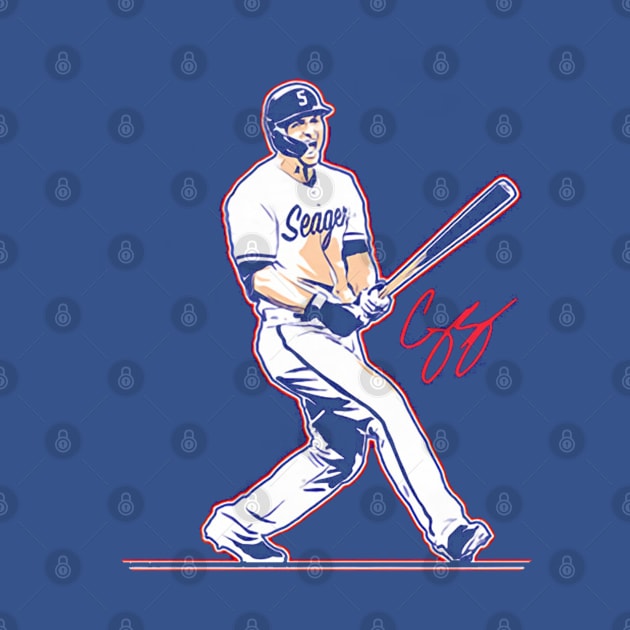 Corey Seager Scream by KraemerShop