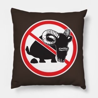 NO POODOO ZONE Pillow