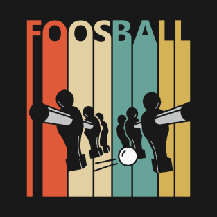 Table Football Gifts - Vintage 1980s Table Football T-Shirt