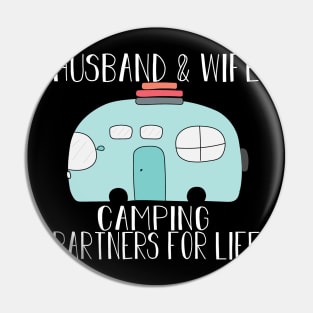 Husband & Wife Comping Partner For Life Pin