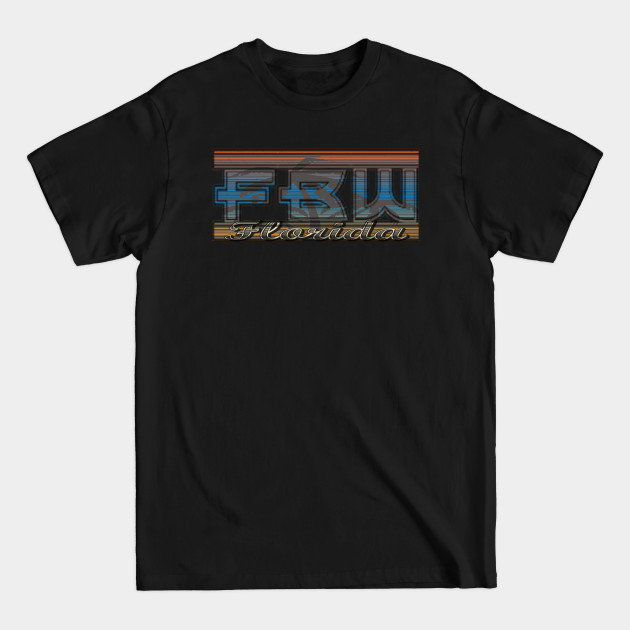 NEW Florida Themed FBW Deisgn - Wrestling - T-Shirt NEW Florida Themed FBW Deisgn - Wrestling - T-Shirt