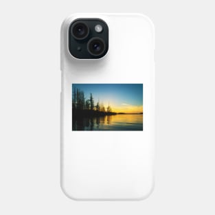 Tamarack Silhouette Sunset Phone Case