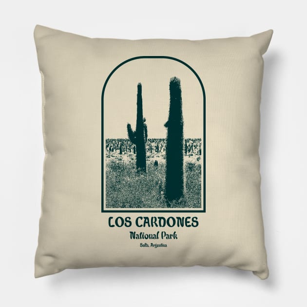 Los Cardones National Park Pillow by Yeaha