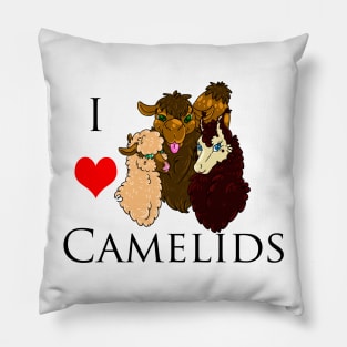 I Heart...Camelids! Pillow