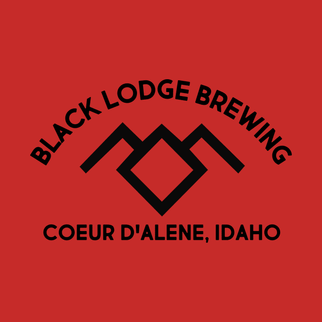 Black Lodge Symbol of Owl Cave by Black Lodge Brewing Co.