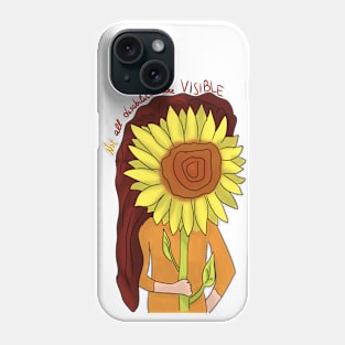 Not all disabilities are visible Phone Case