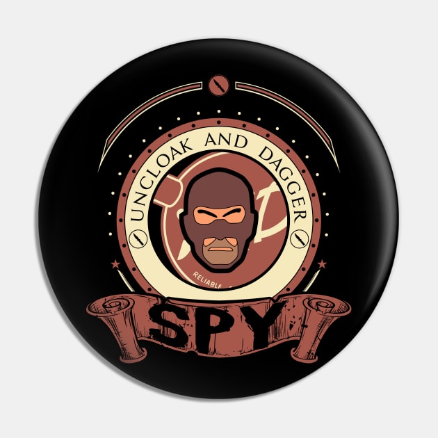 Spy - Red Team Pin by FlashRepublic