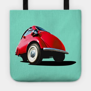 Isetta bubble car in red Tote