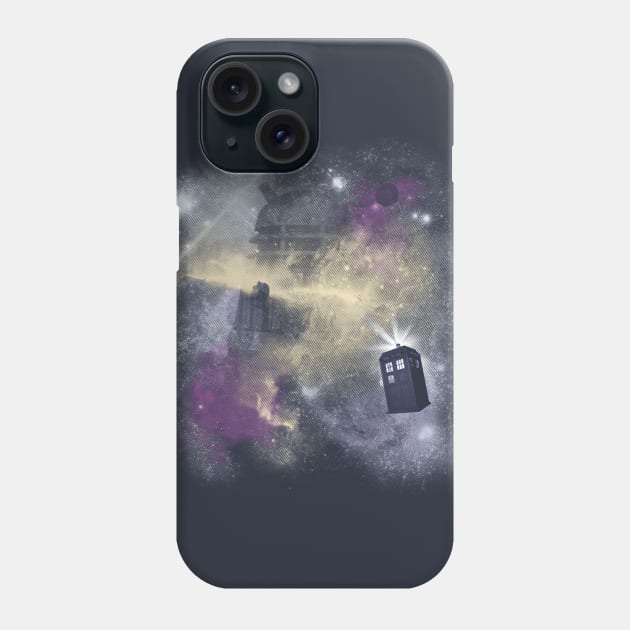 Through Time and Space Phone Case by Arinesart