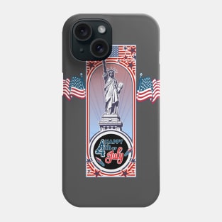 Happy 4th of July Phone Case