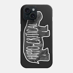 Hippo-critical Phone Case