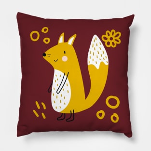 Friendly Squirrel Pillow
